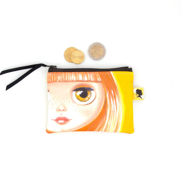 Porte monnaie zip LILOU