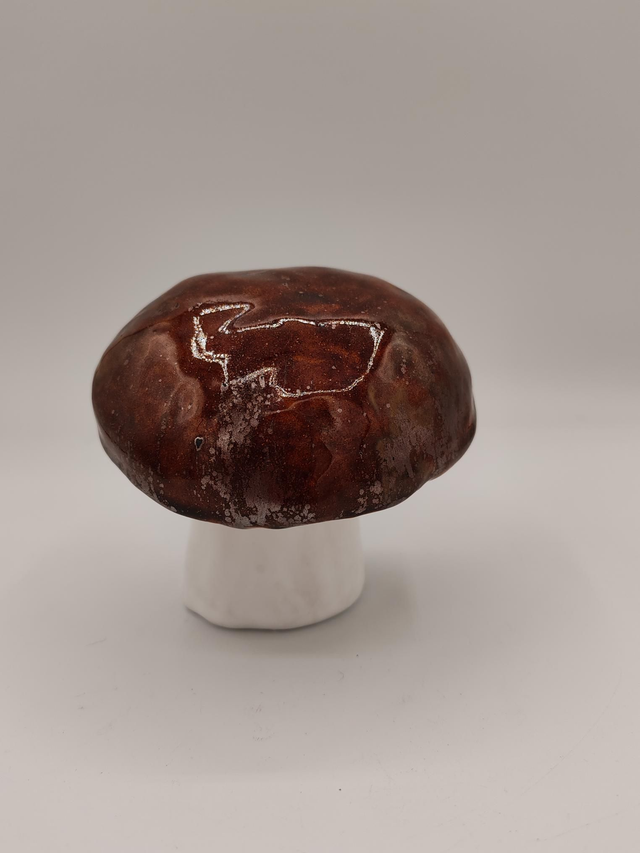 Champignons décoratifs taille moyenne 