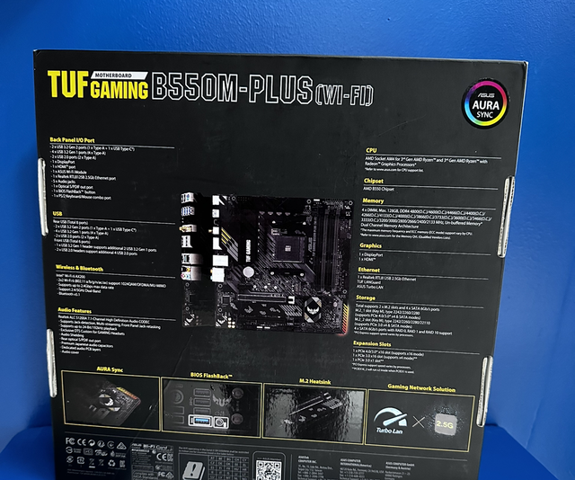 Carte mère Asus Tuf Gaming B550M Plus (Wifi)
