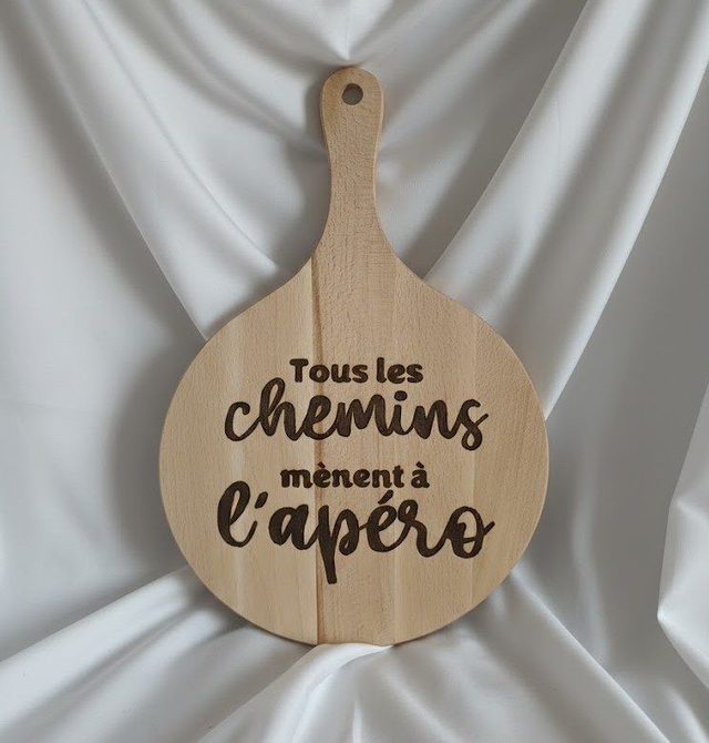 Grande planche "Tous les chemins mènent à l'apéro"