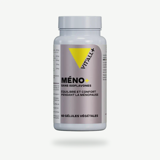Ménopause MENO+ SANS isoflavone | Vitall+ | Ménopause Confort 