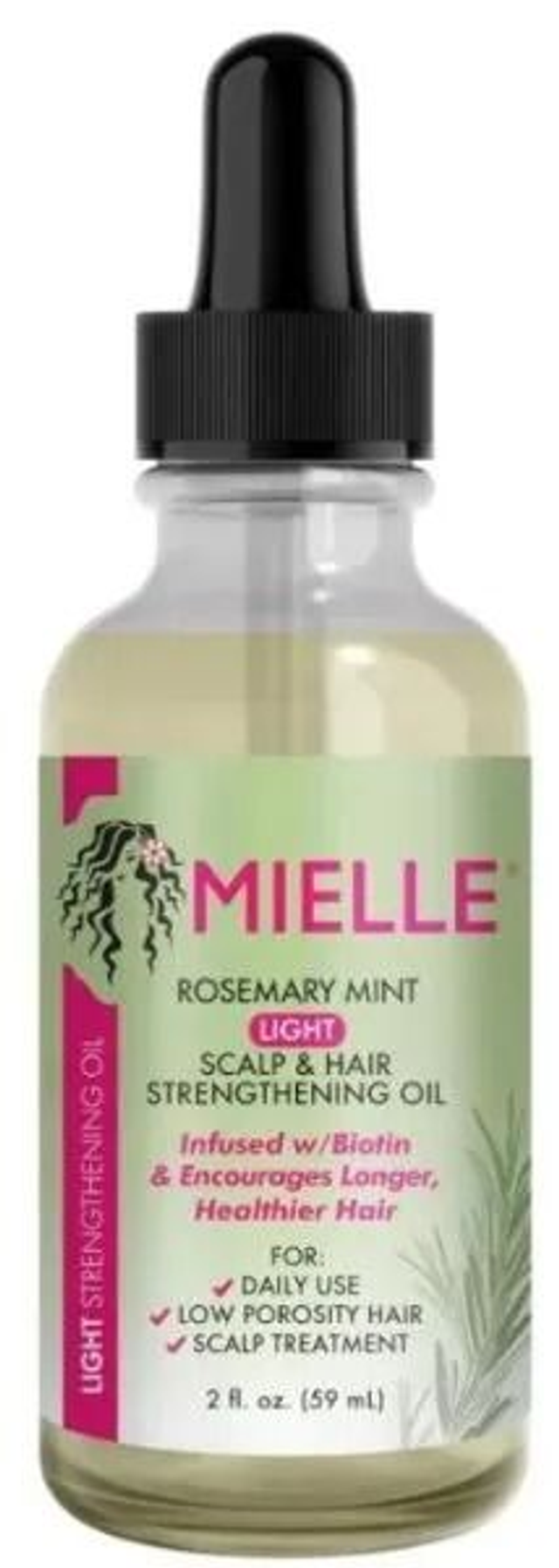 Mielle: Rosemary Mint - LITE Strengthening Oil 2oz