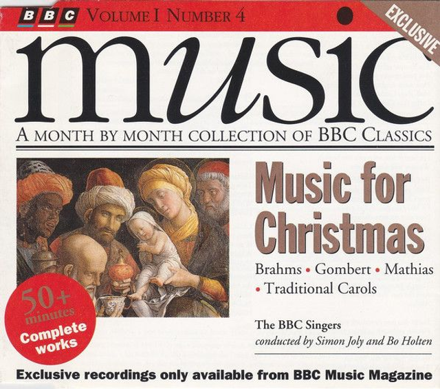 BBC Singers, Simon Joly, Bo Holten ‎– Music For Christmas Audio CD