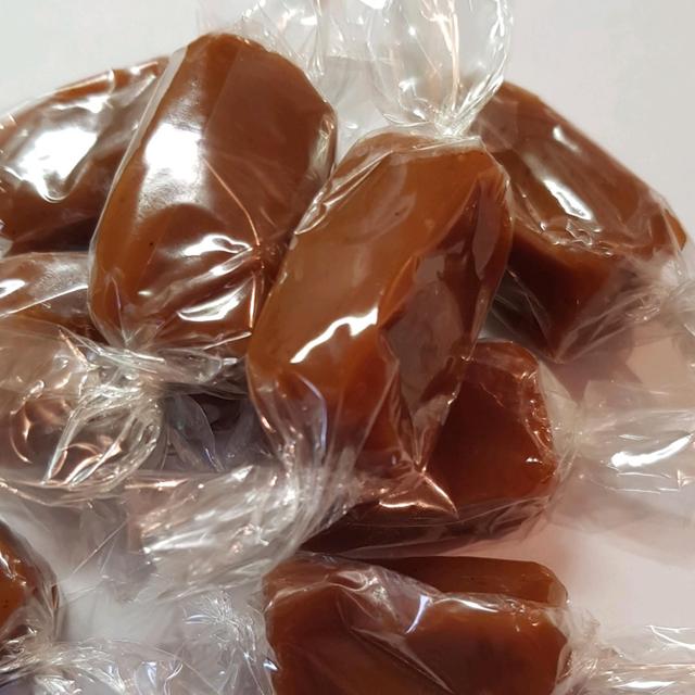 Caramel fondant Fleur de sel "Saline de Bex Suisse"  | 120g | En Sachet