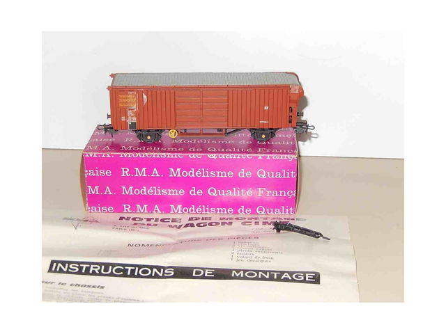 wagon CIMT SNCF RMA 206 H0