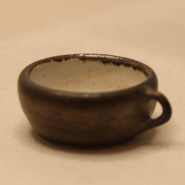 Teeny Pot - Matt gold b