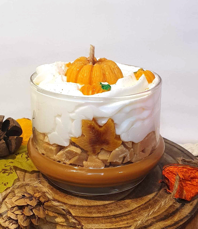 Bougie gourmande  ( Caramel beurre salé )🍬