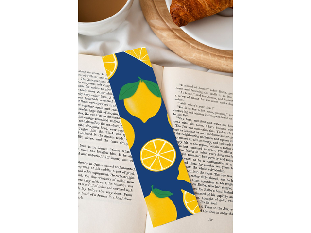 Dose de couleur - Citrons Marque-page