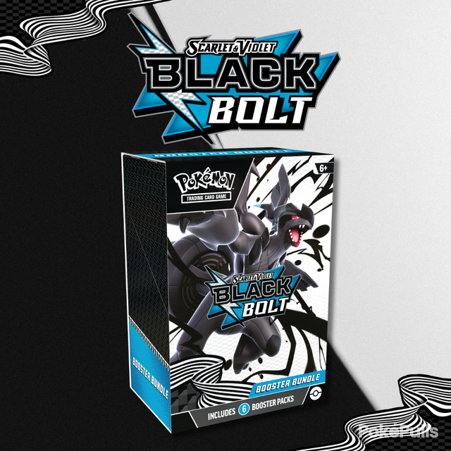 Pokémon TCG: SV10.5 Black Bolt - Booster Bundle (julkaisu 22.8.2025) MAX. 5kpl/asiakas