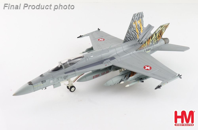 F/A-18C  (J-5011) Hornet Swiss Air Force Staffel 11 &quot;Tiger Meet 2023&quot;