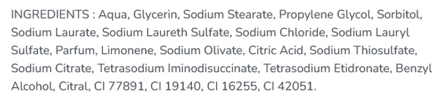 Savon glycérine " Bubble gum "