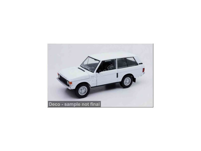 LAND ROVER RANGE ROVER 1970 BLANC Welly 24128WH 1/24