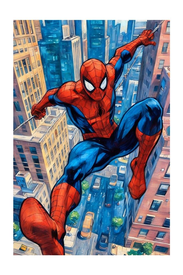 Spidereman Marvel Art Prints