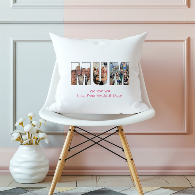 Personalise MUM photo Cushion
