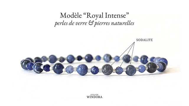 Bracelet | Sodalite - Collection | Lot de 2