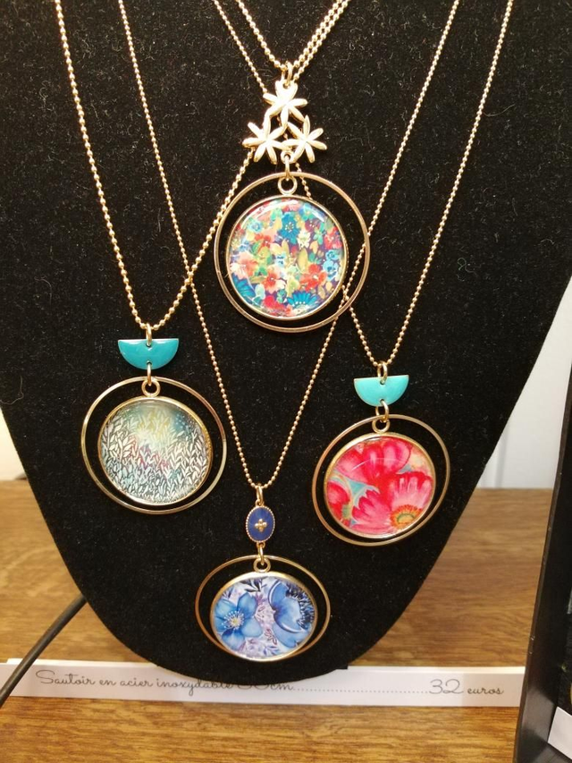 Collier Sautoir 80 cm en acier inoxydable