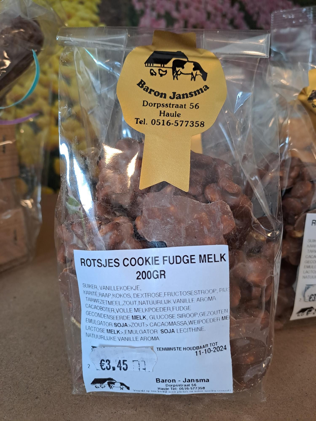 Rotsjes Cookie Fudge-melk