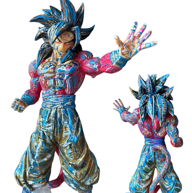 Figurine DRAGON BALL Z 26cm œuvre unique originale et certifiée Lancelin Mireille 