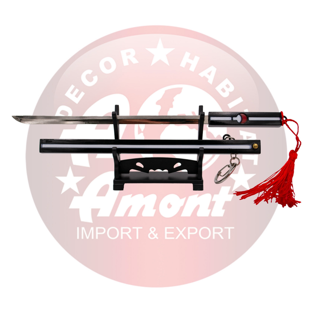 Llavero katana Sasuke Uchiha de Naruto A11771, de 23.5 cm