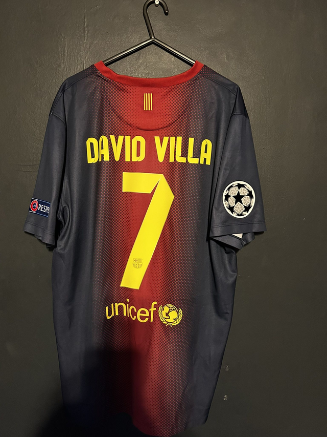 (L) Barcelona 2012-13 Home / DAVID VILLA 7