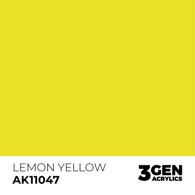 3rd Gen. Acrylics 47 Lemon Yellow