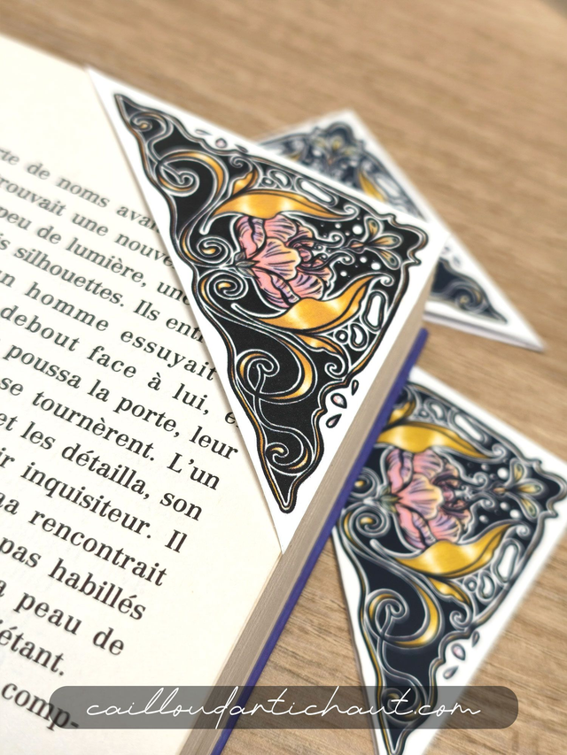 Marque-page d&#039;angle ornement