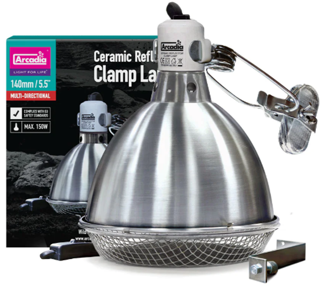 Arcadia Reflector Clamp Lamp