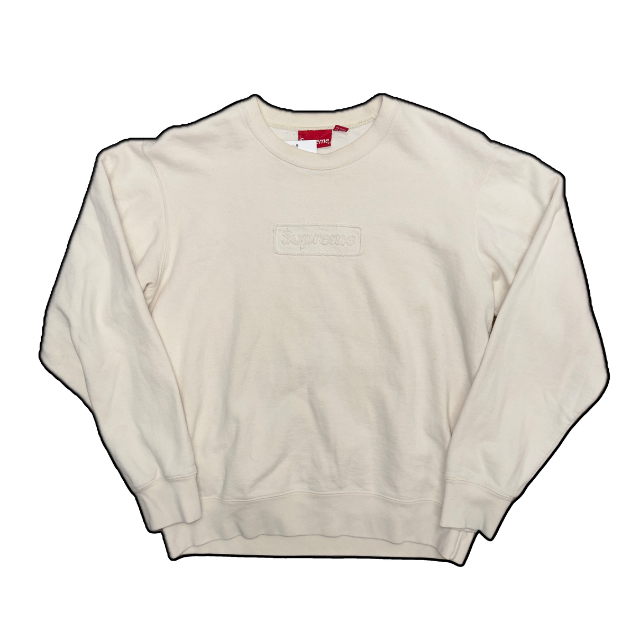 Supreme Box Logo Jumper White - M