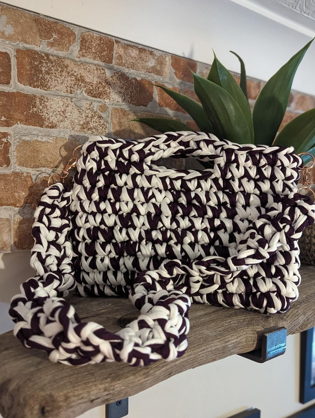 Handmade Crochet Tote Bag 