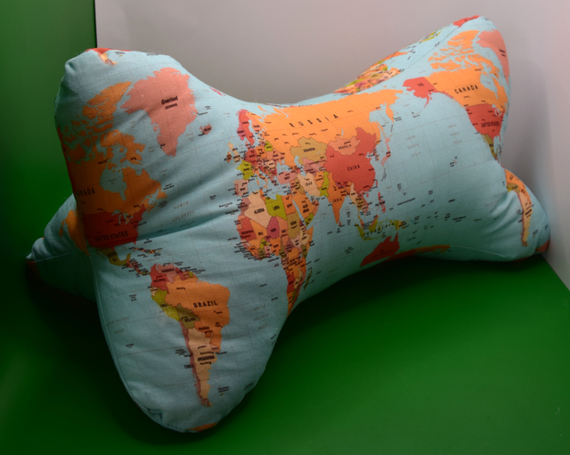 Lese- oder Nackenknochen Welt