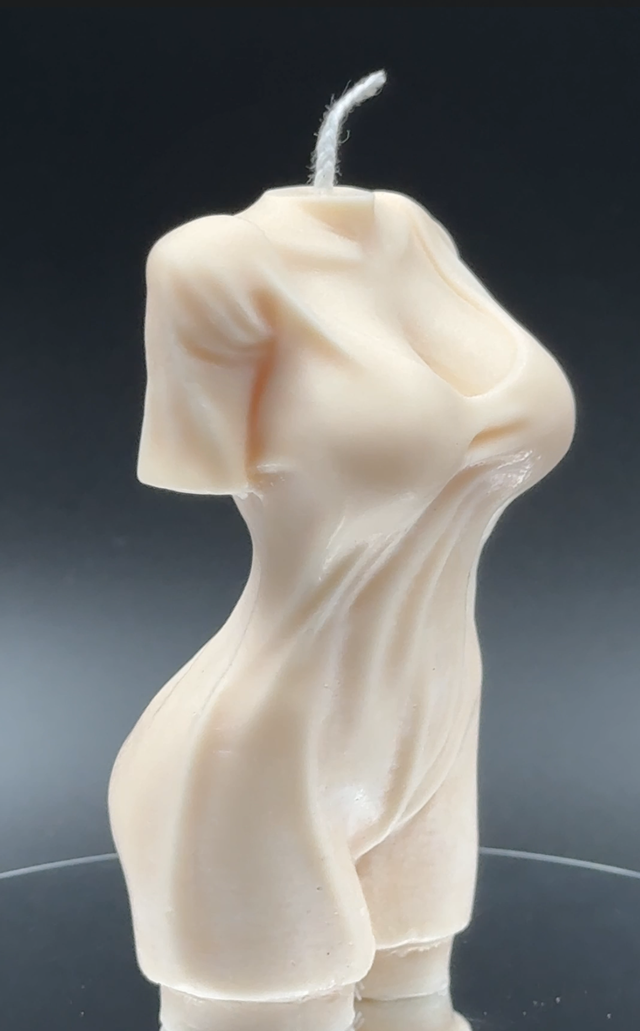 Soya Wax Candle Naturel - Puur natuurvriendelijke Soya Wax kaars voor Candle Play