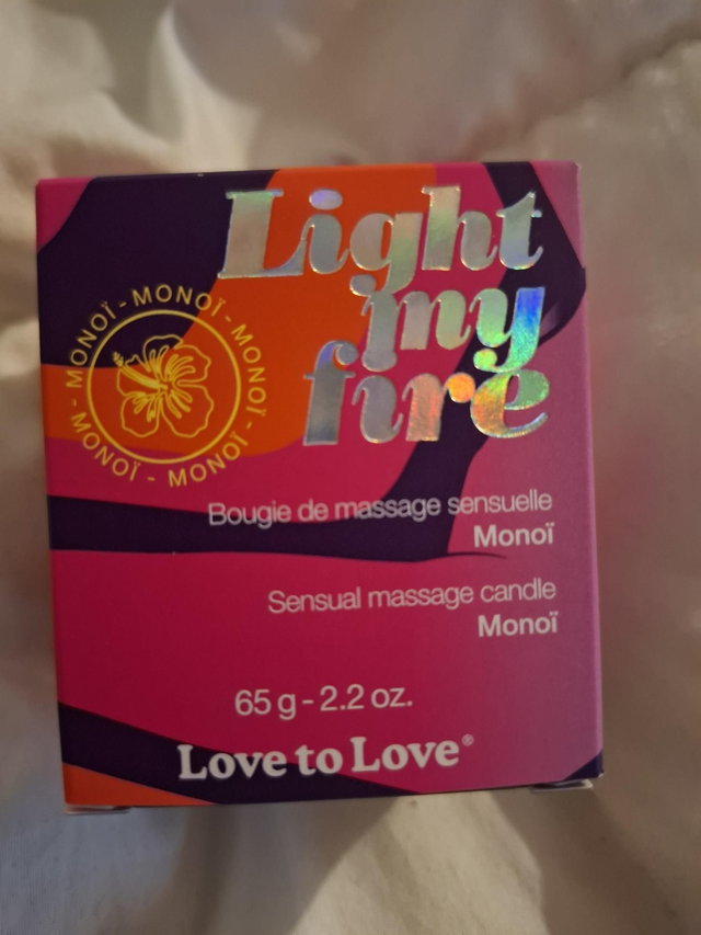 Bougie massage monsieur love to love 
