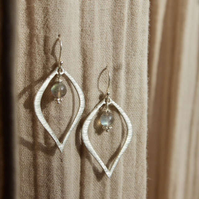 Ohrhänger •VivaLaVulva• / Labradorit