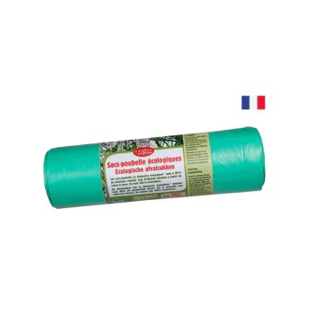 Sac Poubelle en Bioplastique 50L (Rouleau de 20 sacs)