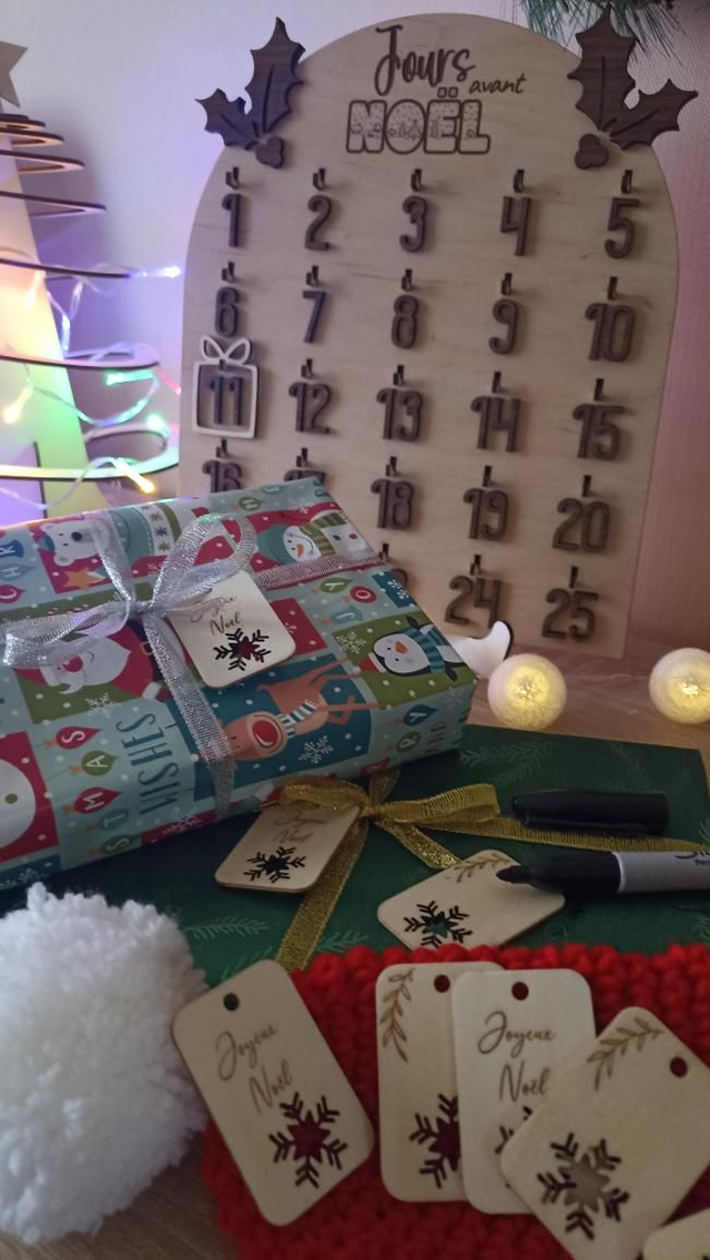 Etiquettes pour cadeaux