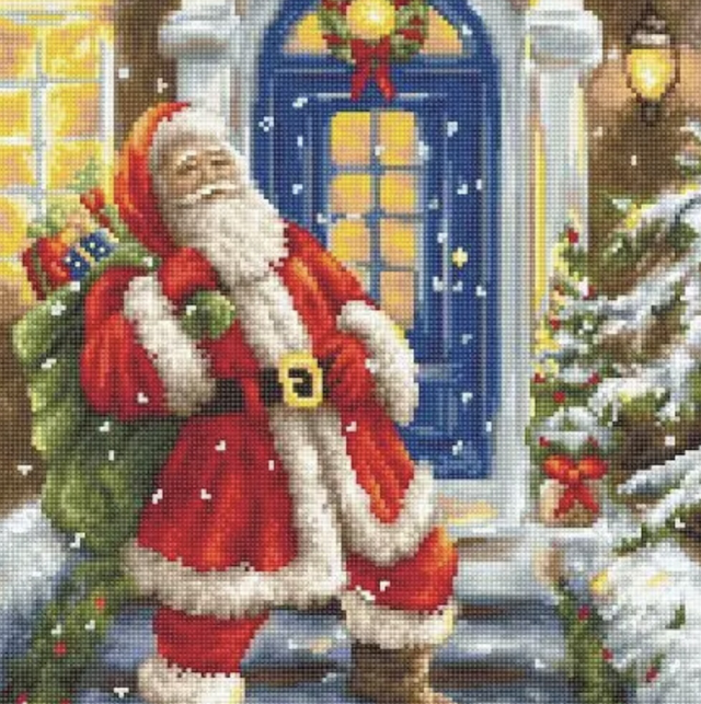 Santa Claus at the Door