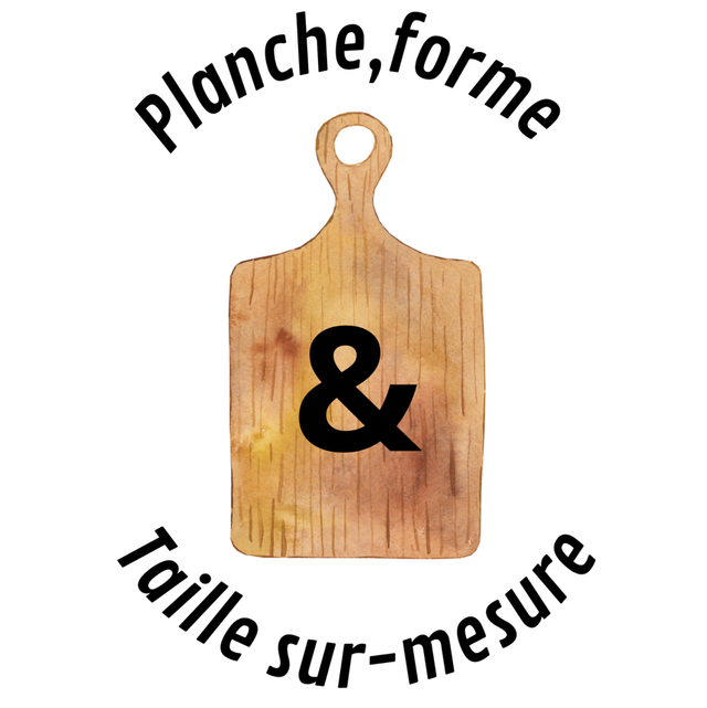 Planche apéro en chêne personnalisable au graveur laser, Taille et forme sur-mesure  🪵 