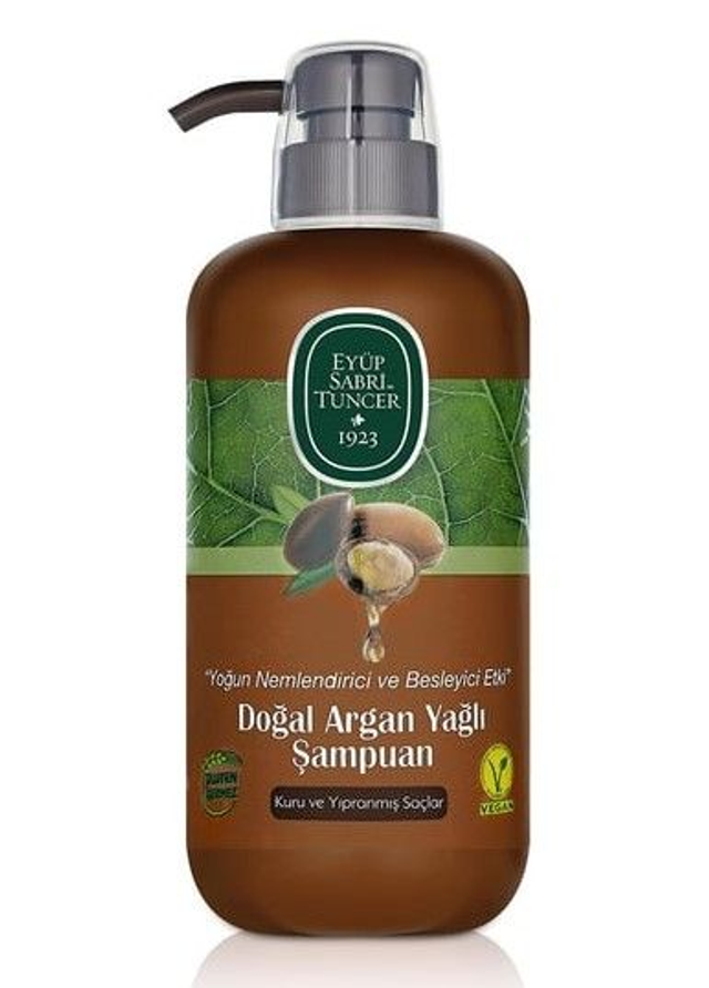 EYUP SABRI TUNCER Naturalny Szampon  z Olejkiem Arganowym 600ml
