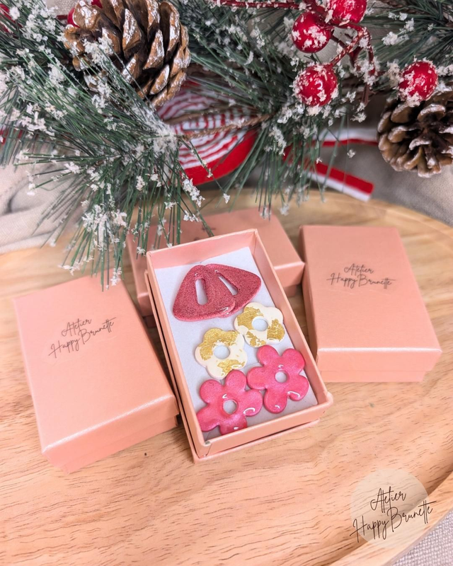Box Noël rose