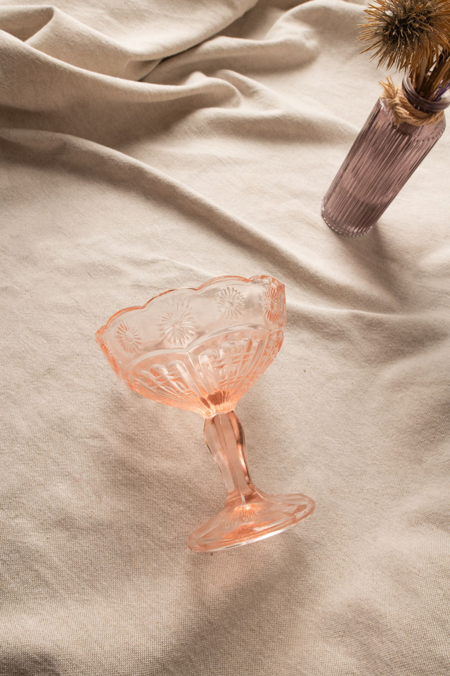 Coupe à glace vintage rose ✨