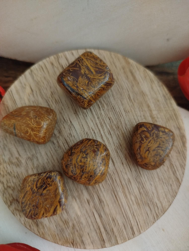 Jaspe Mariam, pierre roulé