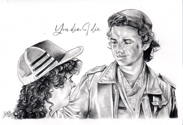 Dustin &amp; Steve Print