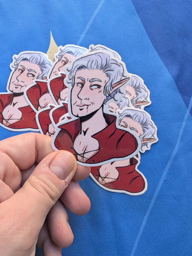 Baldur's Gate 3 Astarion Sticker