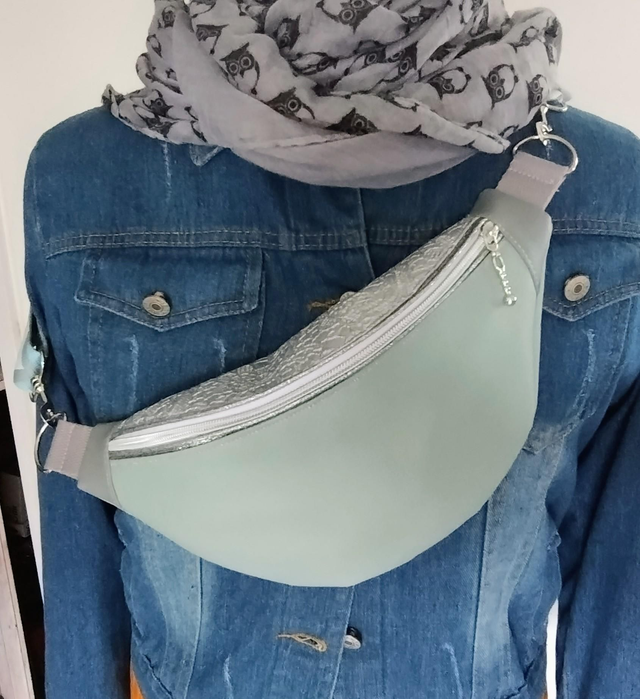 sac Banane coton simili