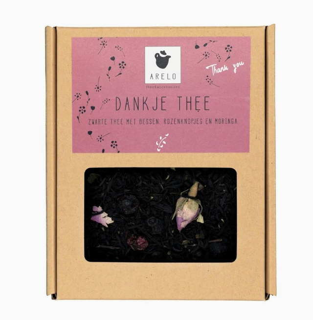Thé merci - Thé noir aux baies, boutons de rose et moringa