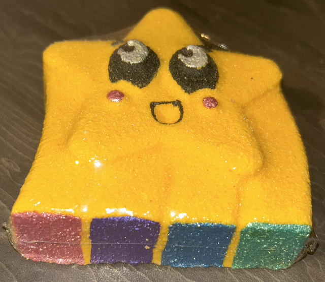 Rainbow Star Bath Bomb