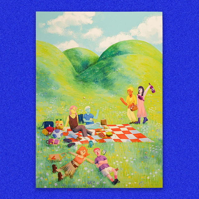 Picnic in the montains