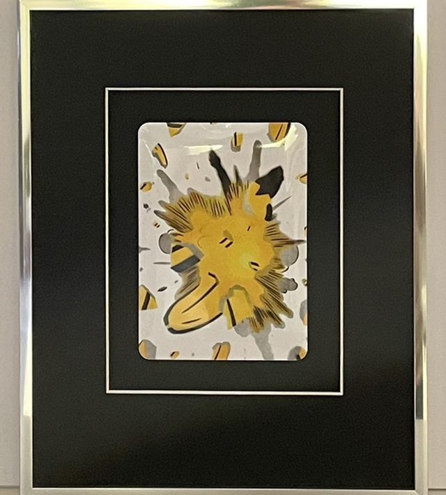 Sprengbanane - Thomas Baumgärtel gerahmt 