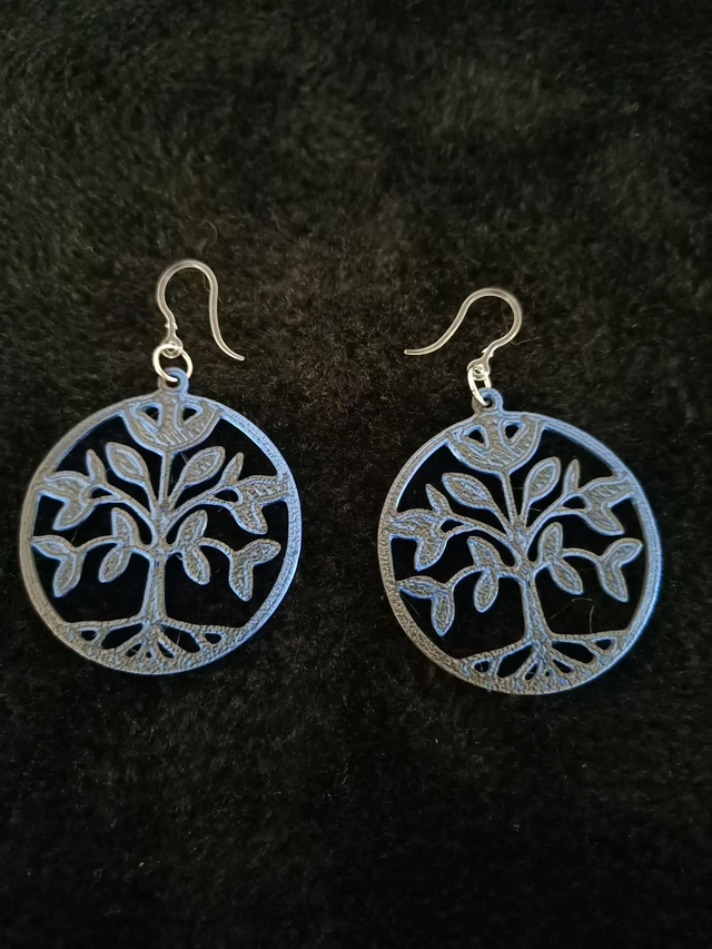 Boucles d'oreilles Arbre de vie 