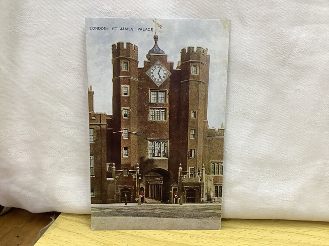 London: St. James&#039; Palace , The Photochrom Co Ltd Vintage Postcard Our Ref A42 £2.50
